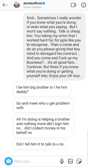 "See my reward for helping Peruzzi" Record producer who claims to have helped Peruzzi before he got recognized, accuses him of betrayal
