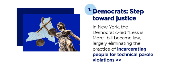 1. Democrats: Step toward justice