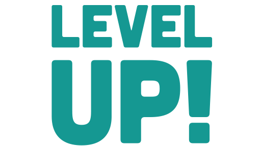 Level Up logo.