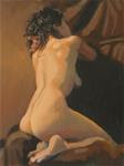 Seated nude back - Posted on Friday, February 13, 2015 by Peter Orrock