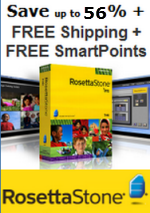 Rosetta Stone - Save up to 56% + FREE Shipping + Bonus SmartPoints