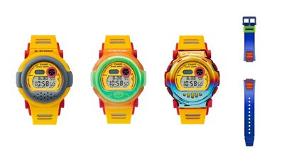 G-B001MVE*1/Interchangeable band *1 Two designs with resin bezels/one with metal bezel G-B001MVE*1/Interchangeable band *1 Two designs with resin bezels/one with metal bezel