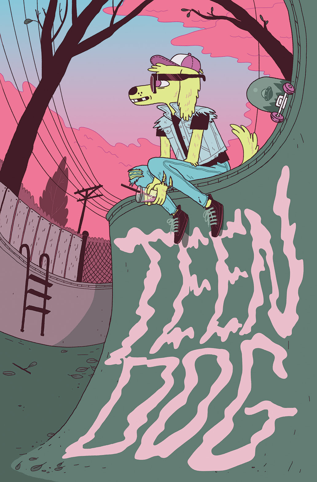 TEEN DOG #1 Cover B by Jen Lee