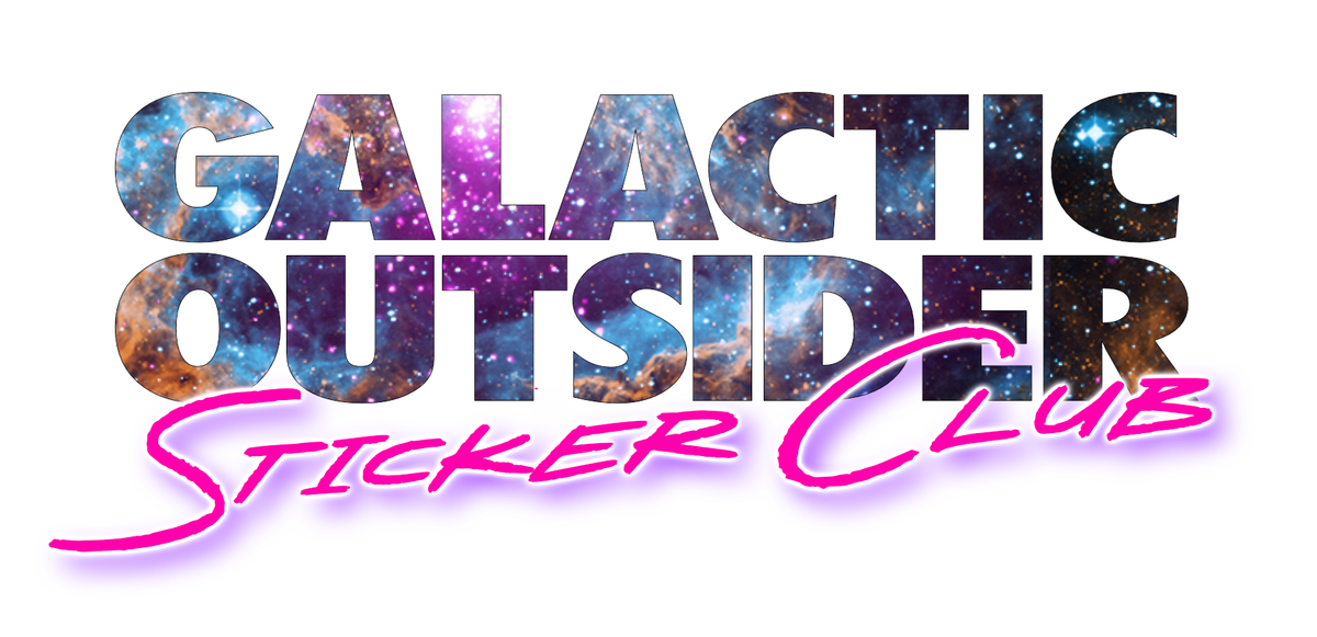 Galactic Outsider Sticker Club