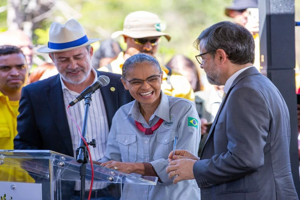 Marina Silva e Mauro Pires