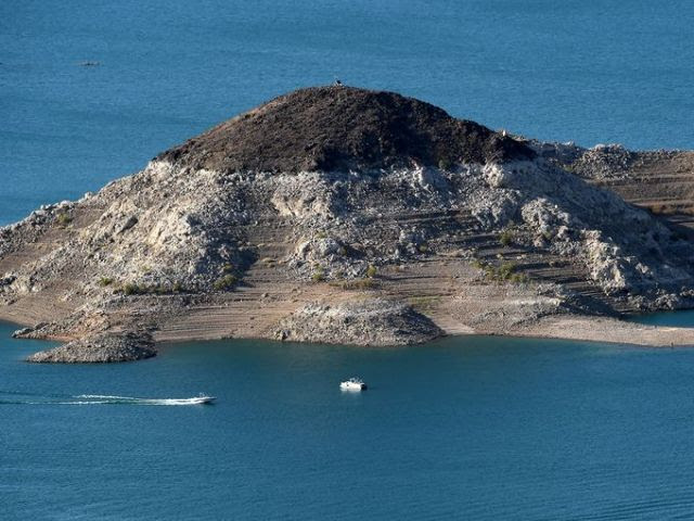 Lake Mead Continues To Dry Up  (Video)