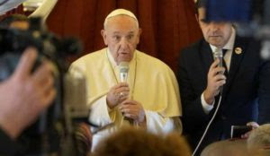 Pope: “Let’s not accuse Muslims. Let’s accuse ourselves also.”