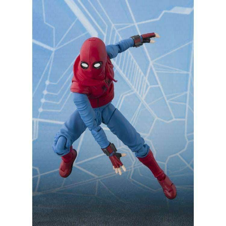 Image of Spider-Man: Homecoming S.H.Figuarts Spider-Man (Homemade Suit Ver.) & Tamashii Option Act Wall