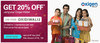 Get Flat 20% off using your...