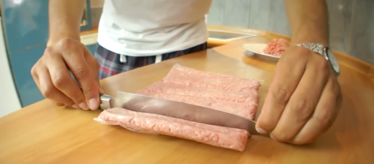 Viande congelee