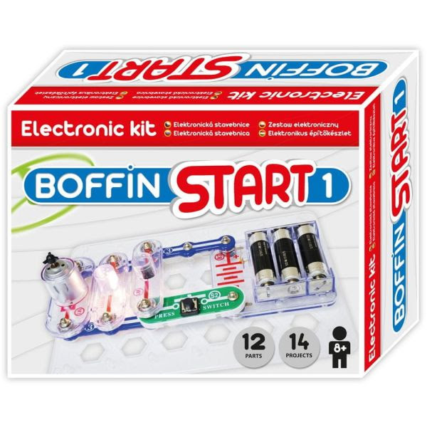 Boffin: Start 01 tudományos elektronikai építőkészlet