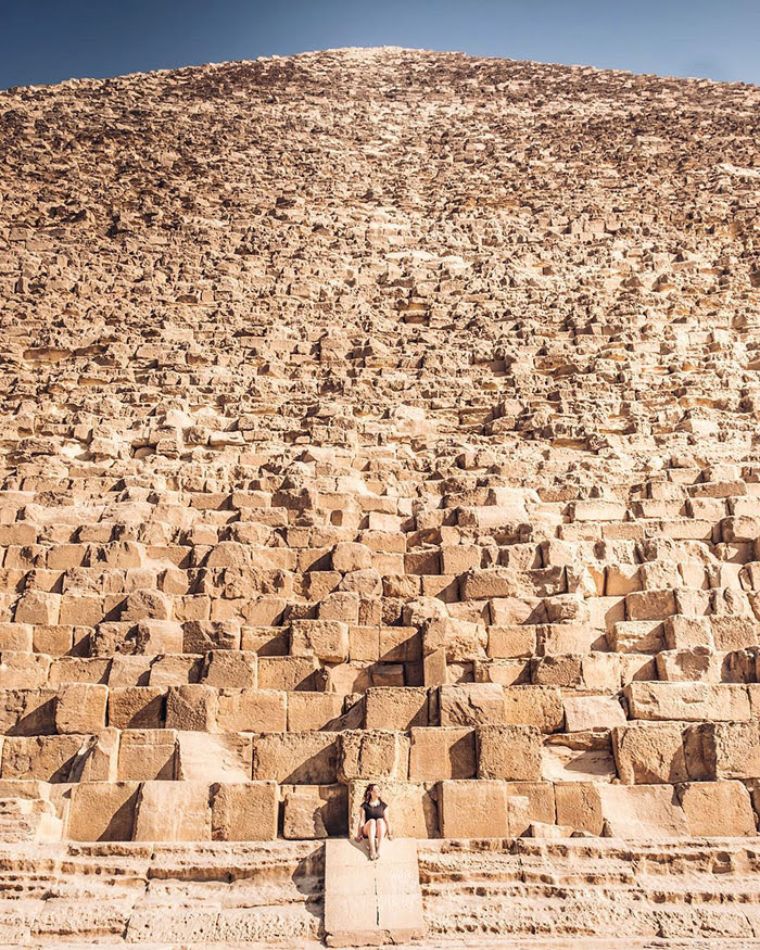 The Great Pyramid Of Giza Compared To A Human