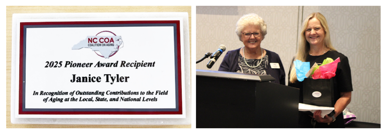 Orange County Department on Aging Director Janice Tyler Honored with Pioneer Award