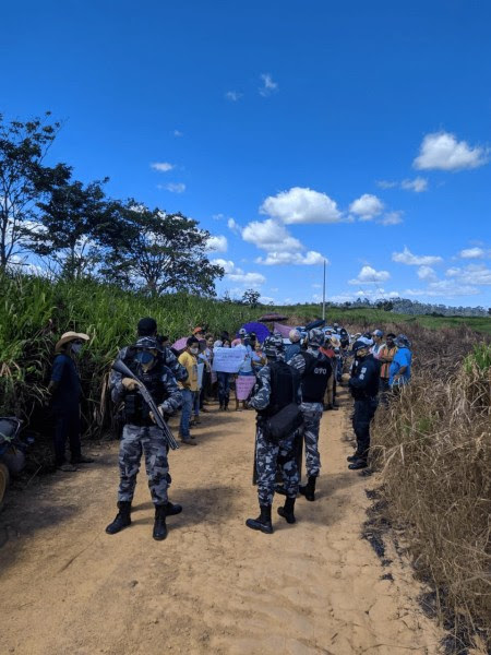 Seguranças da SeguPro à serviço da Vale em conflito por terra com trabalhadores rurais