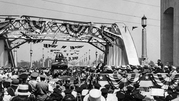 6th Street Viaduct dedication ceremonies