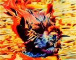 Phoenix in Water (Firebird) - Posted on Monday, November 10, 2014 by Kristina Blokhin