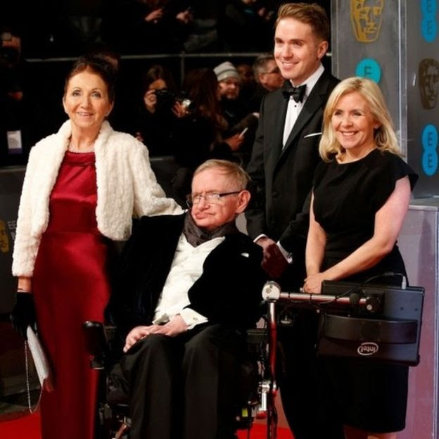 Hawking cmn sua família