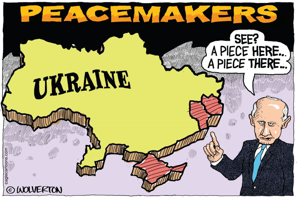 Putin invades Ukraine.