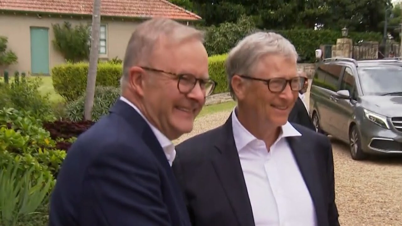 Anthony Albanese meets with Bill Gates