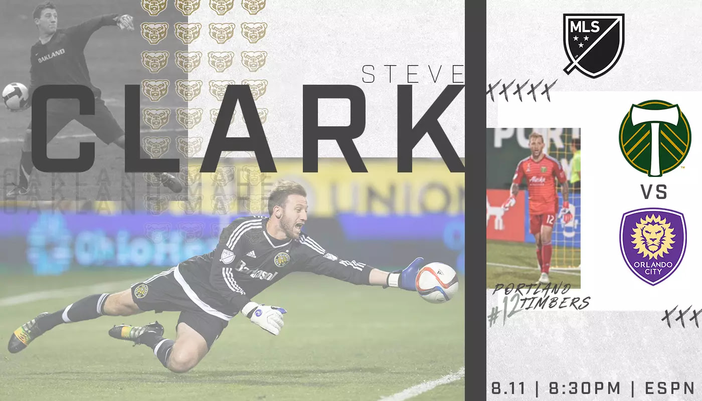 8-8-20 Steve Clark MLS is Back Portland vs Orlando Graphic