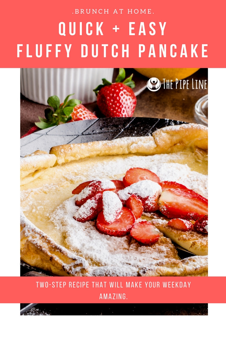 Quick and Easy Fluffy Dutch Pancake Recipe