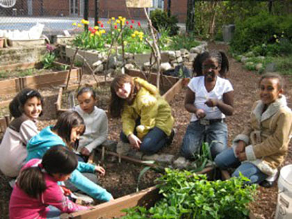 School gardens, American Heart Association