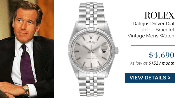 brian williams Datejust Silver Dial Jubilee