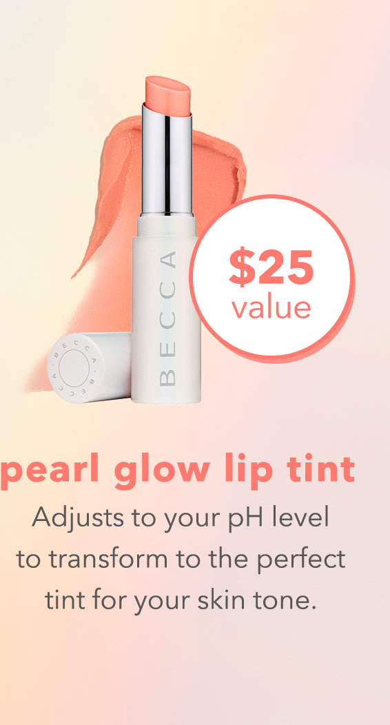pearly glow lip tint adjusts to your pH level to transform to the perfect tint for your skin tone. - shop now