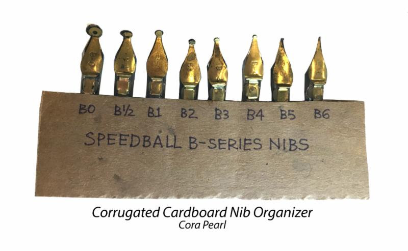 Speedball nib organizer