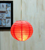 Sky Candle 8" Red Round Pap...