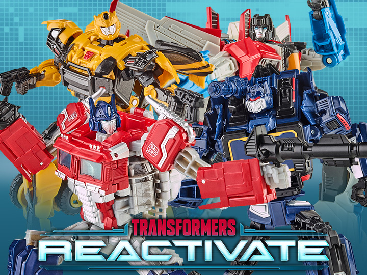 Transformers: Reactivate Soundwave vs. Optimus & Starscream vs. Bumblebee Two-Packs