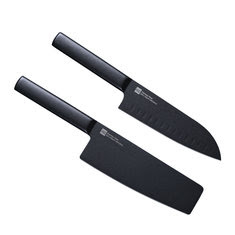 [Half Price] Xiaomi Mijia Cool Black Non-Stick Knife Stainless Steel Knife Set