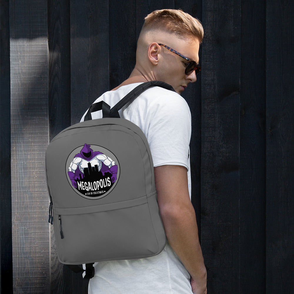 Image of Megalopolis Logo Sport Backpack With Laptop Pocket