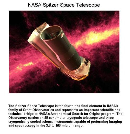 Fig 1A NASA Spitzer Telescope