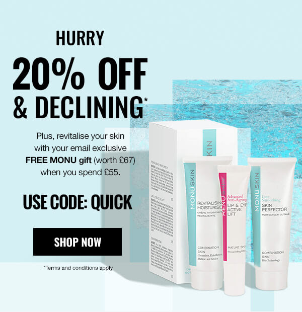 20% off declining discount + exclusive FREE gift