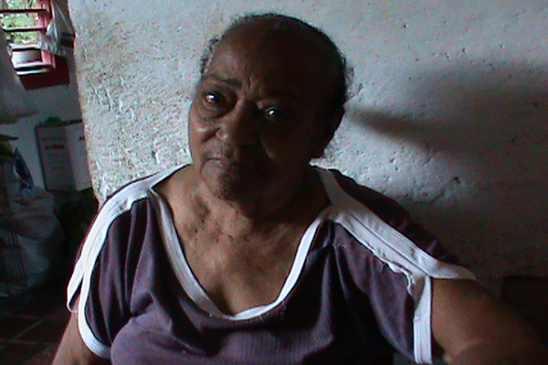 Tomasa Guerra, palmera de 93 años