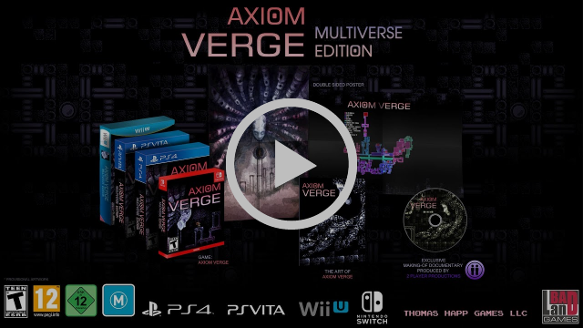 Axiom Verge: Multiverse Edition. Nintendo Switch Announcement Teaser