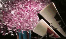 Confetti Canon GIF - Glee JaneLynch Confetti GIFs