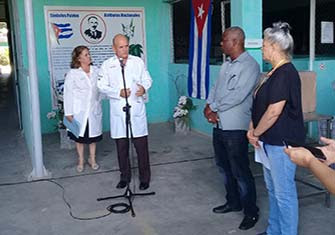 LLEGA A CUBA MATERIAL SANITARIO DE LA SOLIDARIDAD DESTINADO A MATANZAS