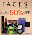 50% off on Faces Makeup & Accessories