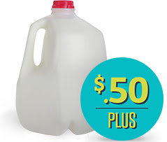 Get paid extra for redeeming our Any Brand of Milk offer with two other offers.
