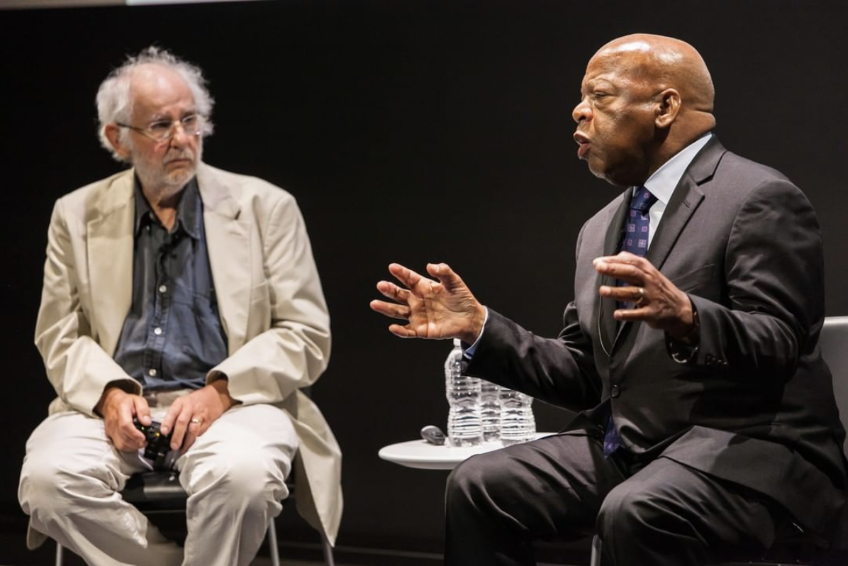 Representative John Lewis in conversation with Danny Lyon at the Whitney, 2016