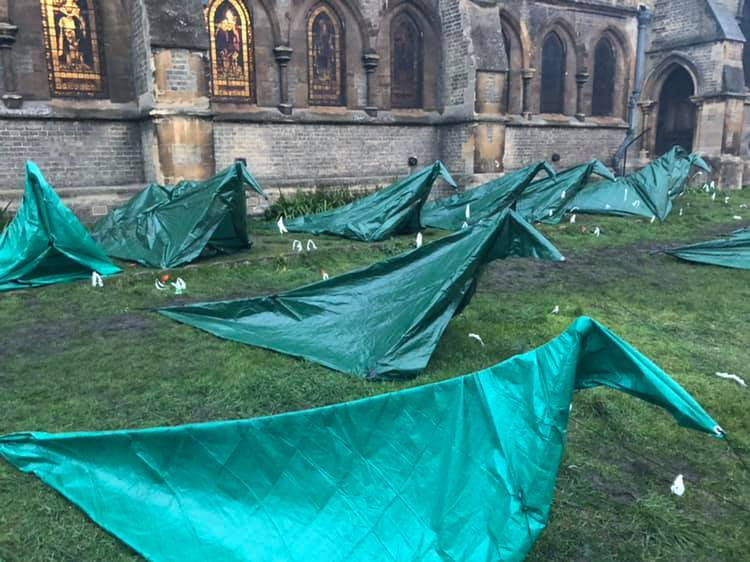 CamCRAG's SOS tents