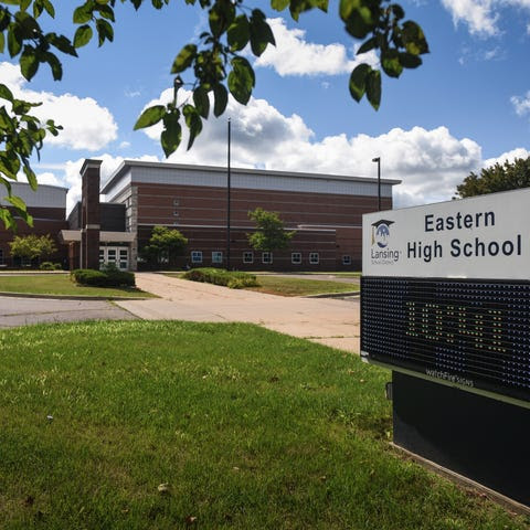 Lansing Eastern High School, pictured Tuesday, Aug