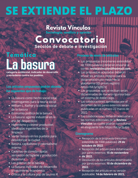 Temática: La basura - Revista Vínculos