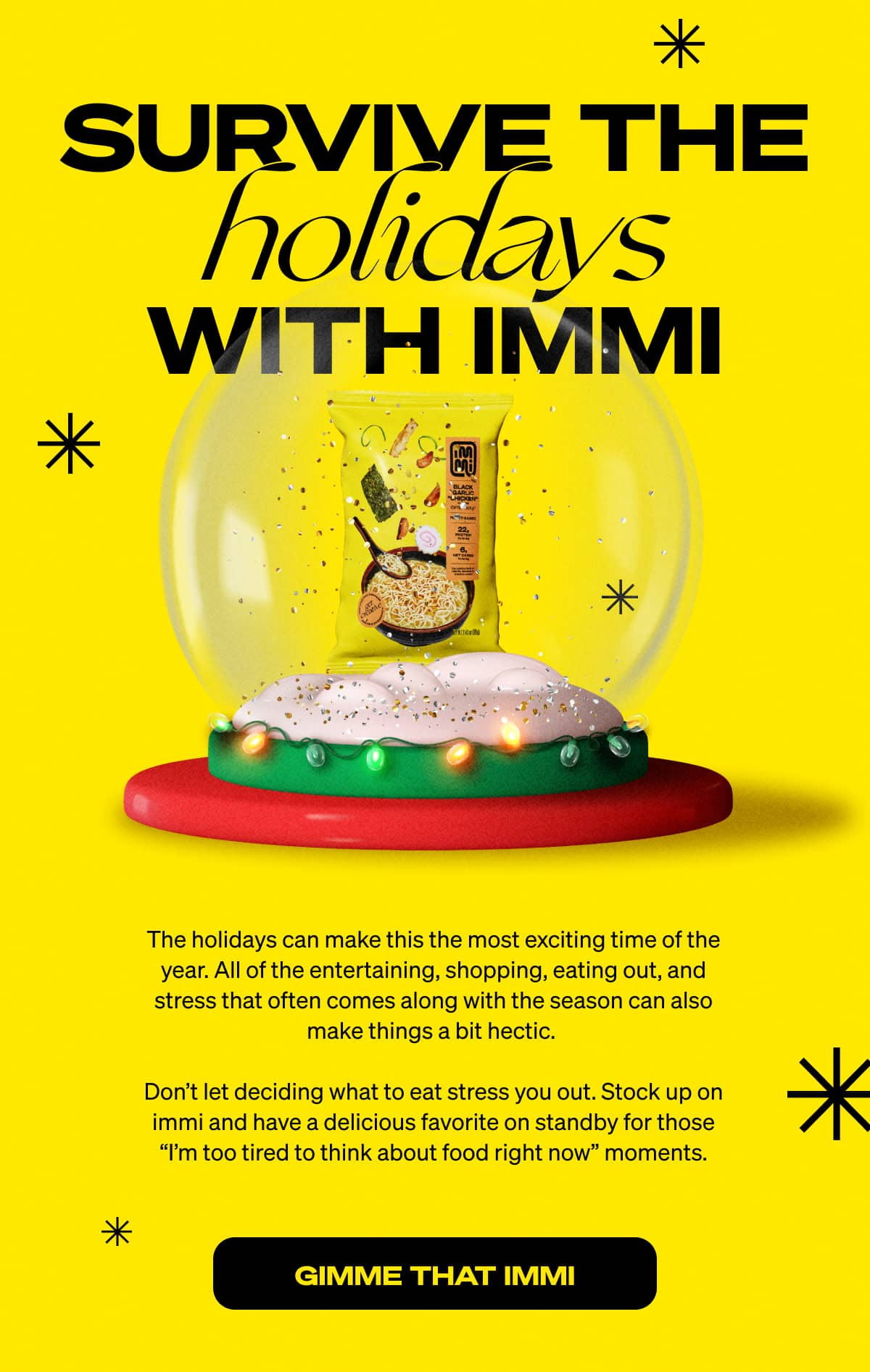 Survive the Holidays with immi