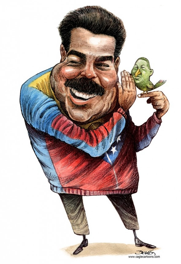 Nicolas Maduro by Darío Castillejos, desenhista mexicano