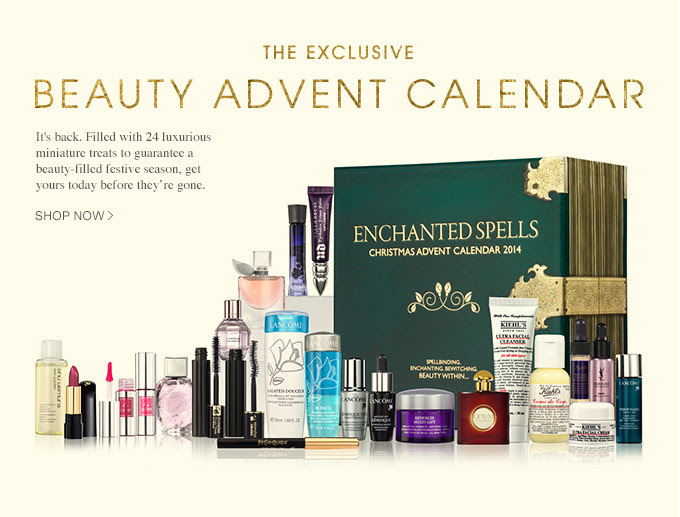 THE EXCLUSIVE BEAUTY ADVENT CALENDAR