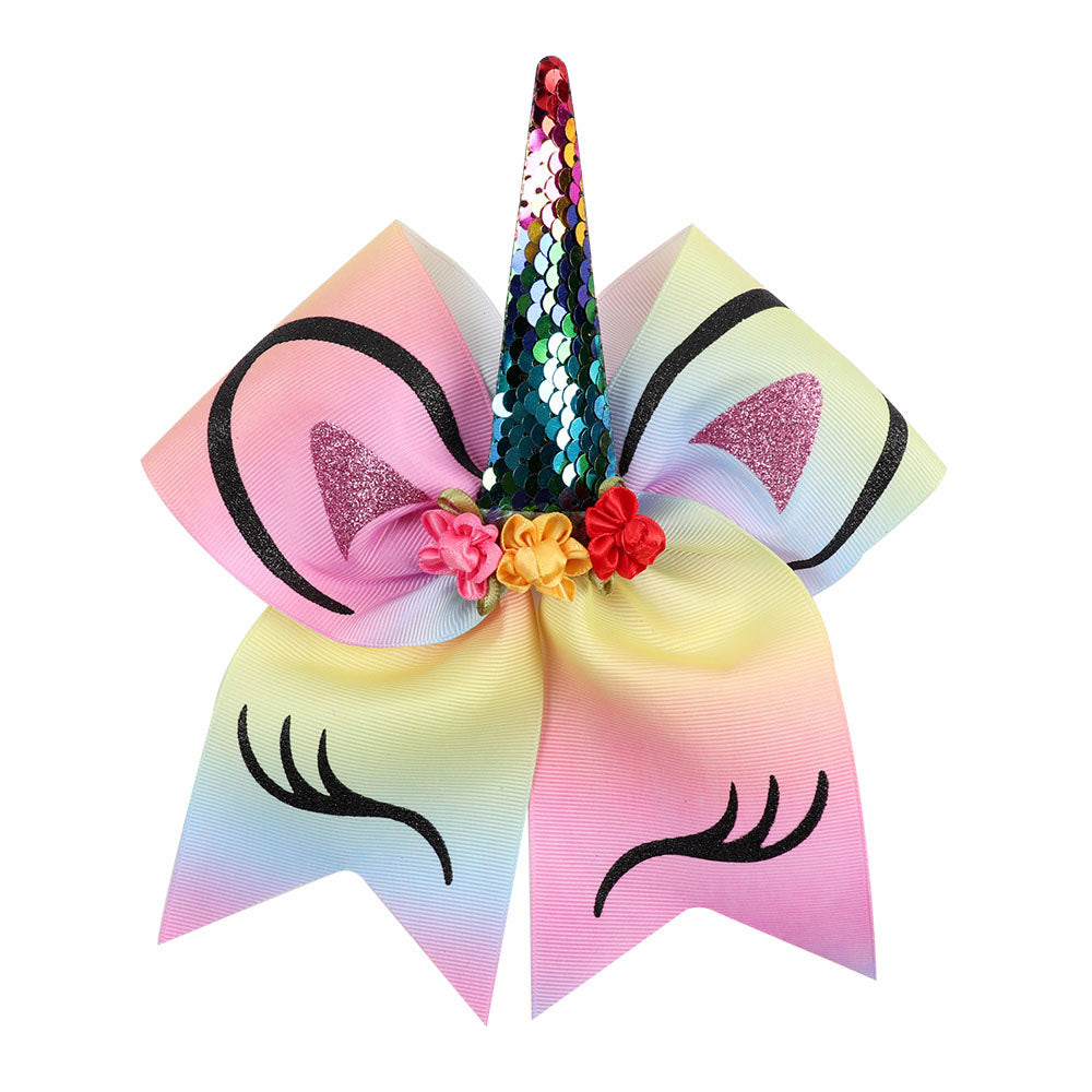 Magic Unicorn Hair Bows - 30 Colors