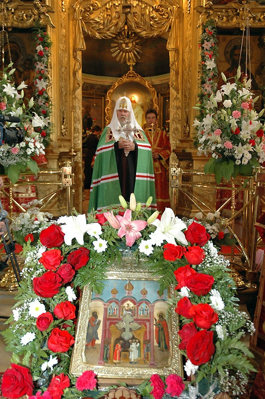 часть ризы господней в храме христа спасителя